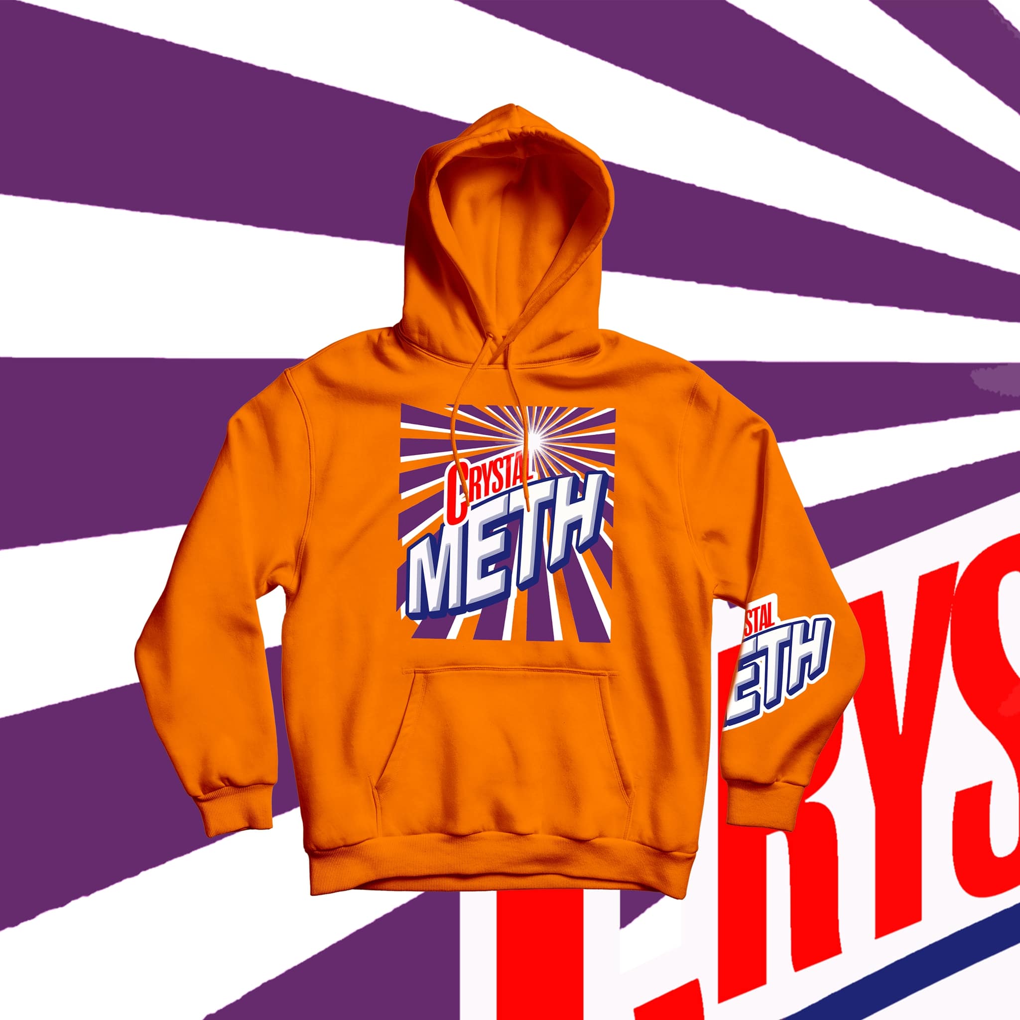 Bild von CRYSTAL METH - HOODY [orange]